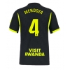 Atletico Madrid Rodrigo Mendoza #4 Bortatröja 2026-27 Kortärmad Atletico Madrid Rodrigo Mendoza #4 Bortatröja 2026-27 Kortärmad